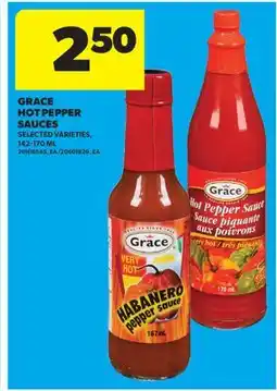 Real Canadian Superstore GRACE HOT PEPPER SAUCES offer