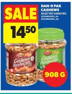 Real Canadian Superstore DAN-D PAK CASHEWS offer