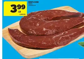 Real Canadian Superstore BEEF LIVER offer