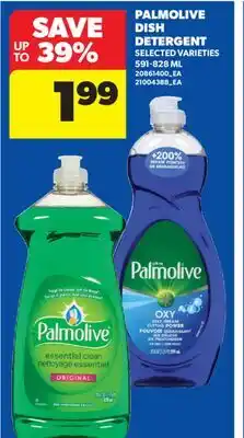Real Canadian Superstore PALMOLIVE DISH DETERGENT offer