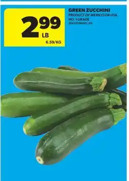 Real Canadian Superstore GREEN ZUCCHINI offer