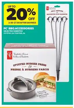 Real Canadian Superstore PC BBQ ACCESSORIES offer