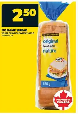 Real Canadian Superstore NO NAME BREAD offer