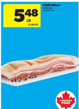 Real Canadian Superstore PORK BELLY offer