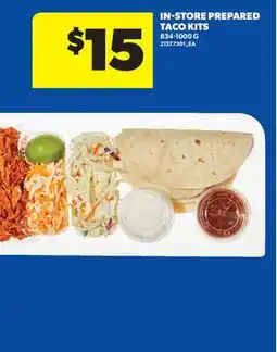 Real Canadian Superstore IN-STORE PREPARED TACO KITS offer