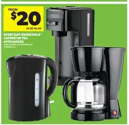 Real Canadian Superstore EVERYDAY ESSENTIALS COFFEE OR TEA APPLIANCES offer