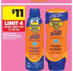 Real Canadian Superstore BANANA BOAT SUNCARE PRODUCTS offer