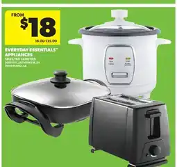 Real Canadian Superstore EVERYDAY ESSENTIALS APPLIANCES offer