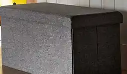 Walmart Mainstays foldable storage chest offer