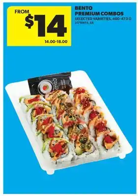 Real Canadian Superstore BENTO PREMIUM COMBOS offer
