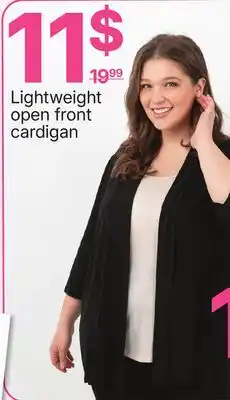 Rossy Lightweight open front cardigan offer