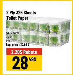 Mayrand White Swan 2 Ply 325 Sheets Toilet Paper offer