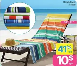 Rossy Beach towel offer