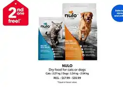Mondou NULO Dry food for cats or dogs offer