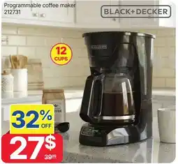 Rossy Programmable coffee maker offer