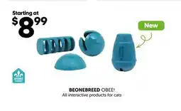 Mondou BEONEBREED OBEE! All interactive products for cats offer