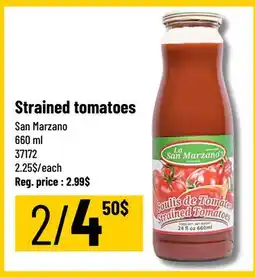 Mayrand San Marzano Strained Tomatoes offer
