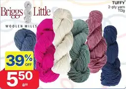 Rossy Briggs & Little TUFFY 2-ply yarn offer