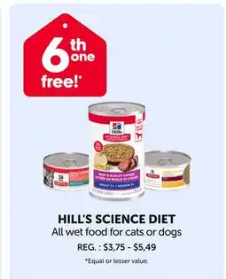 Mondou HILL'S SCIENCE DIET All wet food for cats or dogs offer