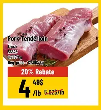 Mayrand Pork tenderloin offer