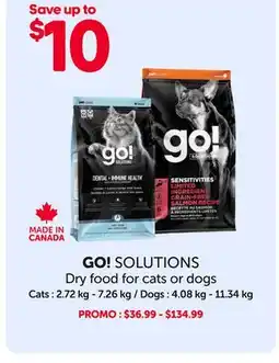 Mondou GO! SOLUTIONS Dry food for cats or dogs offer