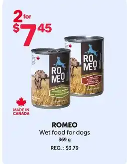 Mondou ROMEO Wet food for dogs offer