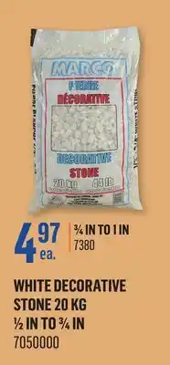 Canac White Decorative Stone offer