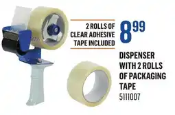 Canac Dispenser with 2 rolls of packaging tape offer