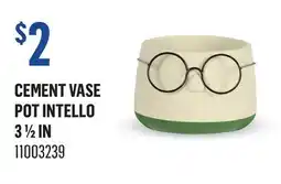 Canac Cement Vase Pot Intello offer