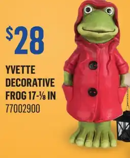 Canac Yvette Decorative Frog 17-1/8 in offer