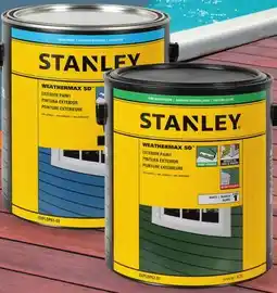 Canac Weathermax SD Exterior 100% Acrylic Paint White and Colours offer