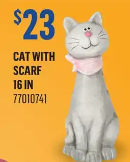 Canac CAT WITH SCARF 16 IN offer