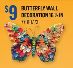 Canac Butterfly Wall Decoration 16 1/2 in offer