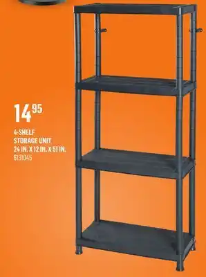 Canac 4-Shelf Storage Unit offer