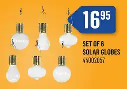 Canac SET OF 6 SOLAR GLOBES offer