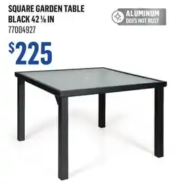 Canac Square Garden Table offer