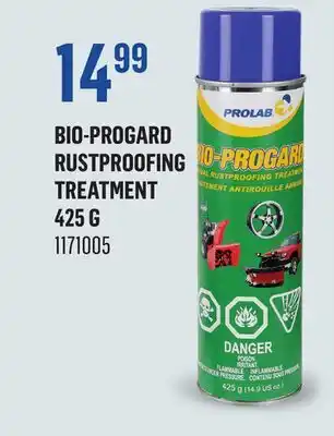 Canac BIO-PROGARD RUSTPROOFING TREATMENT offer
