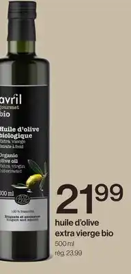 Avril Huile d'olive extra vierge bio offer