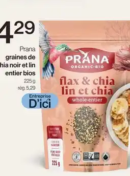 Avril Graines de chia noir et lin entier bios offer