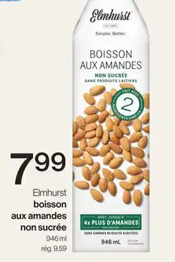Avril Boisson aux amandes non sucrée offer