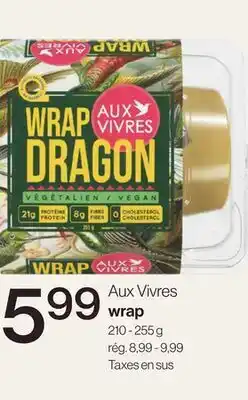 Avril wrap offer