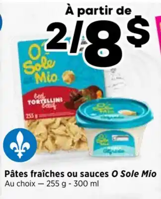 Val-Mont Pâtes fraîches ou sauces O Sole Mio offer
