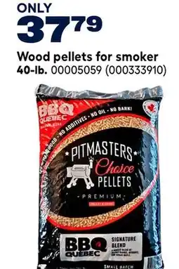 RONA Pitmasters Wood pellets for smoker 40-lb offer