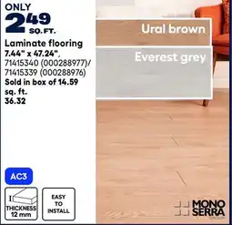 RONA 7.44 x 47.24 Laminate flooring offer
