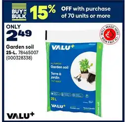 RONA VALU+ Garden soil offer