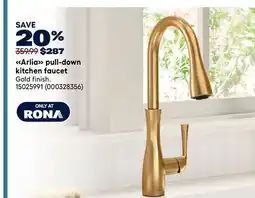 RONA Arlia pull-down kitchen faucet offer