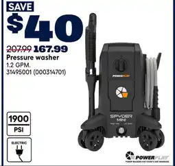 RONA PowerPlay Pressure washer offer