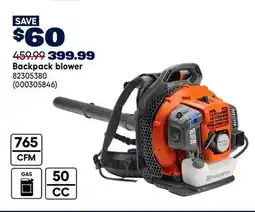 RONA Husqvarna Backpack blower offer