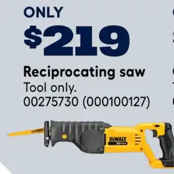 RONA DEWALT Reciprocating saw offer