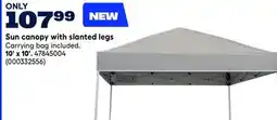 RONA 10' x 10' Sun canopy with slanted legs offer